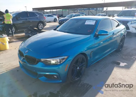 2018 BMW 430I z USA, uszkodzony, nr VIN WBA4W3C55JAC97156
